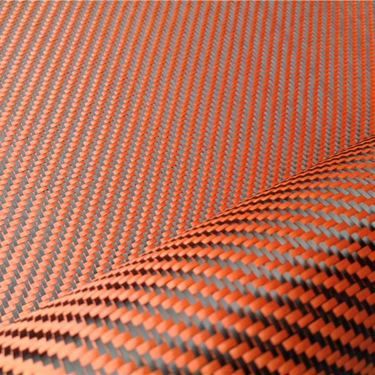 Tessili tal-Fibra tal-Karbonju tal-Oranġjo Aramid