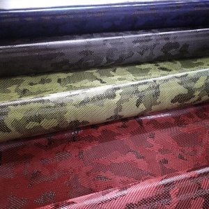 Tessili tal-Fibra tal-Karbonju Camo